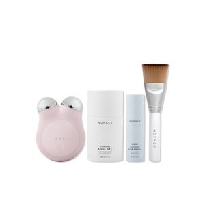 NuFace MINI+ Petite Facial Toning Micro-current Kit in the color Sandy Rose
